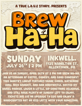Load image into Gallery viewer, "Brew Ha Ha." | Comedy Over Coffee