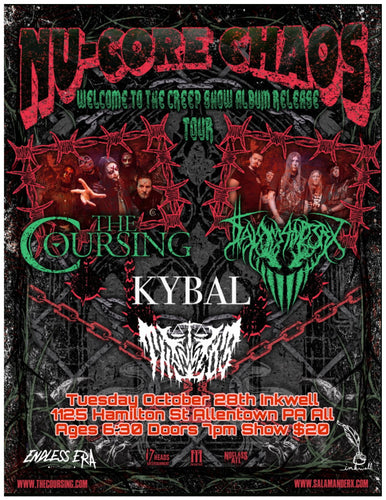 Nu-Core Chaos Tour | The Coursing & $alamanderX LIVE at 