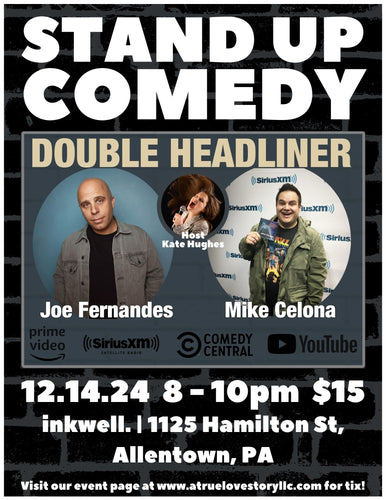 Stand Up Comedy Double Headliner!