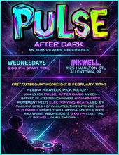 Load image into Gallery viewer, "PULSE." | An EDM Pilates Experience